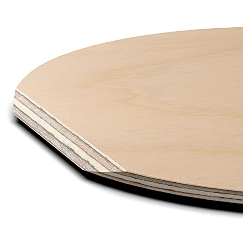 AUPROTEC pizzaschep hout pizza schil pizzabord berkengeschuurd model Hendrik: set van 2, maat M 32 cm AU-PSHK - Image 7