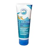 STREAM 2 SEA Sun & Sting Aloe Soothing Gel for Face & Body, Organic Aloe Vera Gel for Sunburn Relief, Travel Size Aloe Vera Gel for Skin, Natural After Sun Care, Pure Aloe After Sun Gel, 2.5 Fl oz