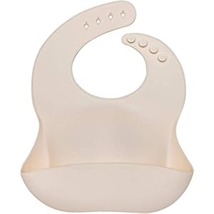 Loulou Lollipop Soft, Waterproof Silicone Feeding Bib