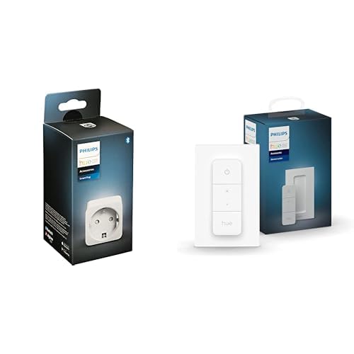 Philips Hue Zestaw 2produkty Smart Plug + Bezprzewodowy Ściemniacz V2