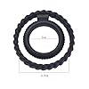 Anneau pénis Double Anneaux Penien Homme,Anneau PéNIS pour Homme Silicone #1