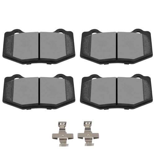 Image of SCITOO D1718-8943 Disc Brake Pads Sets Rear Ceramic Brake Pads w /Hardware | For Cadillac For ATS 2016-2019,For CTS 2016-2019,For Chevrolet For Camaro 2016-2022,For Corvette 2014-2019