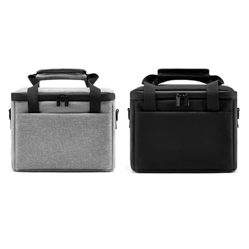Bolsa de proyector con bolsillos interiores de malla y compartimentos 4