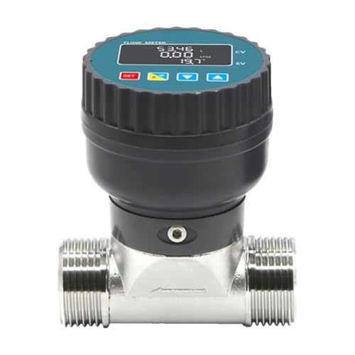 Medidor de flujo digital RS485 para solucionar fugas de agua con sensor LCD en acero inoxidable