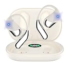 AI Translation Earbuds Real Time, 3-in-1 Translator Earbuds 144 Languages & Accents, Audifonos Traductores Inglés Español,Open Ear Wireless Headphones with Charging Case fit iOS & Android Beige