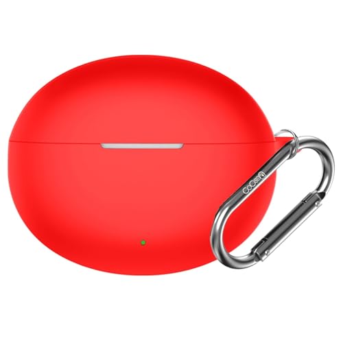 Image of Silicone Case Cover Compatible for OnePlus Buds 4 -Red