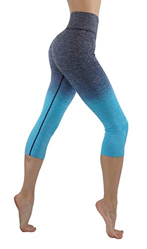CODEFIT Yoga Dry-Fit Pants Workout Printed Leggings Ombte Print XS-3XL
