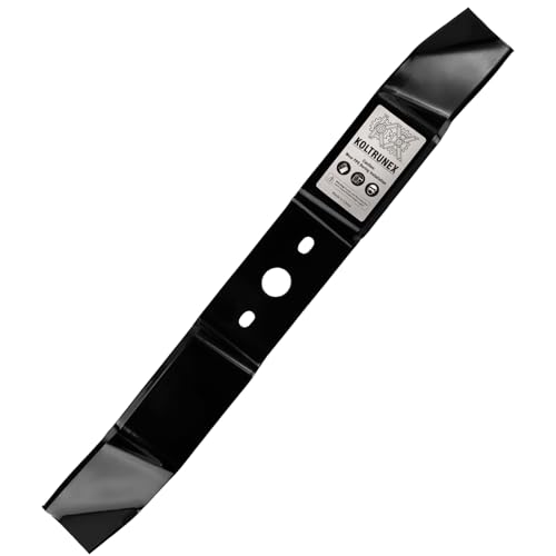 KOLTRUNEX 1 Stück Rasenmähermesser 46 cm Ersatzmesser für Comfort 440125 Rundes Zentralloch Kompatibel mit Comfort und Premium 46 cm Mähwerk