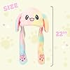Bubblepompom Animal Hat with Ears Moving Jumping Pop Up Beating Hat Plush Holiday Cosplay Dress Up Funny Gift for Kids #1