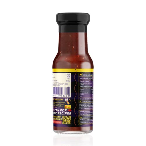 Image of MasterChow Soy & Garlic Stir-Fry Cooking Sauce 220gms | Healthy, Low Calorie - only 40Kcal Per Serve | Non-Spicy Taste | With Real Oyster Sauce | Serves 4-5 Meals