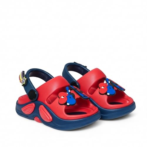 Image of GLJ Kids Comfort Clogs Sandals for Boy and Girl, 1 to 14 Years, Two-Strap Design, Easy to Wear Slip On, Dust and Waterproof, 1100
