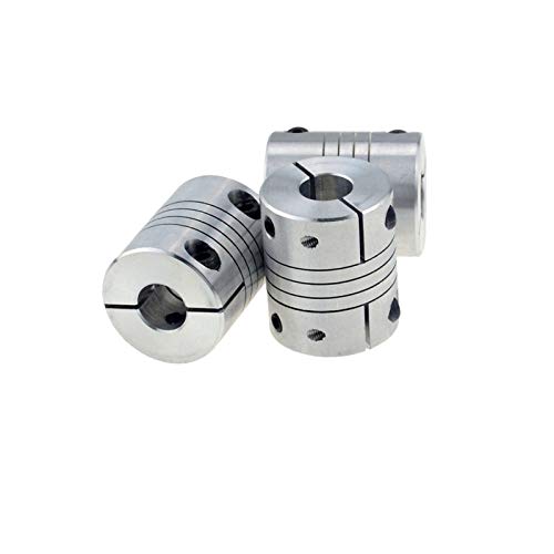 SUOFEILAIMU-PHONE CASE Metal Coupler 4pcs/lot D25L30 for CNC Motor Jaw Shaft Coupler Clamp Flexible Coupling OD 25x30mm (Inner Diameter : 8 X 8)