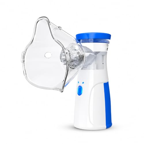 Nebulizador Inalador Portátil Silencioso Ultrassônico Para Todas as Idades