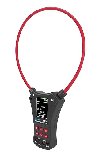 ET6920B Pinza Amperimétrica con Bobina Flexible para Medición de Corriente Alta AC/DC con Multímetro Integrado miniatura 3