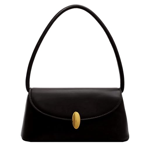 Retro Shoulder Bag for Women, Leather Small Tote Handbag Hobo Cute Clutch Shoulder Purse, Vantage Design