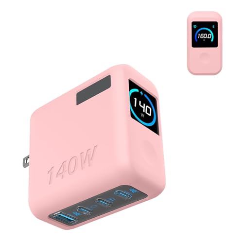 HUKWIMO For Anker zolo (140W, 4 Ports, Smart Display) �p �P�[�X �A���J�[ �[�d�� �ی�J�o�[ �V���R���� �Ռ��z�� ���h�~ �w��h�~ �y�� �����^�ѕ֗� (�s���N)
