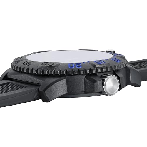 Luminox - Sea Lion 44 mm męski zegarek na rękę | SKU 2059.2 | obudowa i luneta CARBONOX | szwajcarski mechanizm kwarcowy Ronda 515 | trwała jasność 25 lat | wodoszczelność 100 m | czarna silikonowa