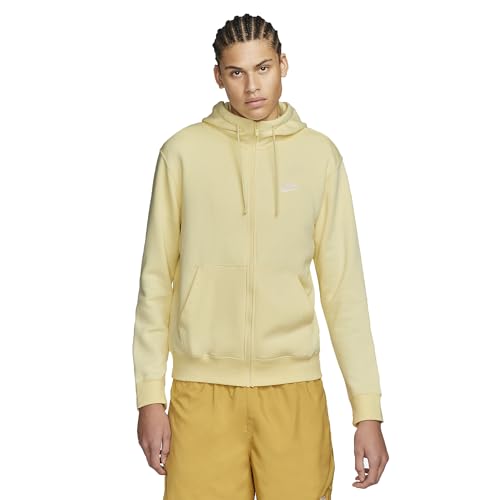 Nike Club Hoodie Fz BB veste sweat homme avec fermeture éclair totale et molleton thermique