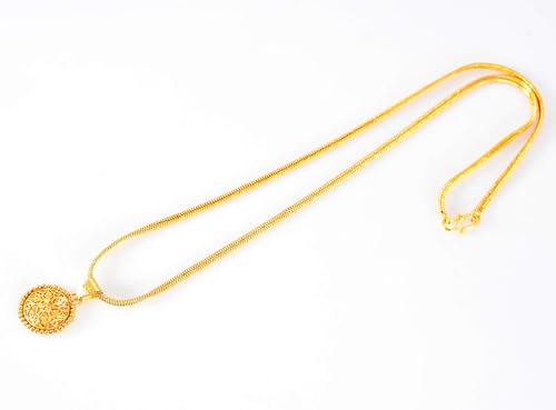 Image of Handicraft Kottage 1gm 22Ct gold plated Pandent /Necklace /Jewellery Set /Fashion jewellery /Chain for Women Girls