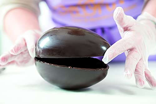 Moule à œufs en chocolat croustillant grâce au polycarbonate Decora 0050054