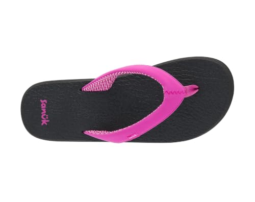 Image of Sanuk Yoga Serenity Flip Flops for Women - Yoga Mat Footbed Sandals