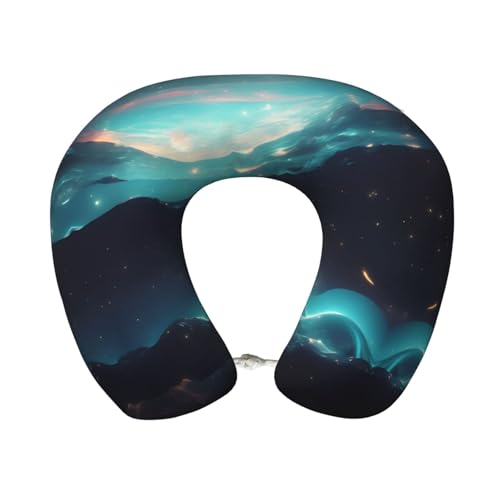Almohada de viaje de espuma viscoelástica cómoda miniatura 1