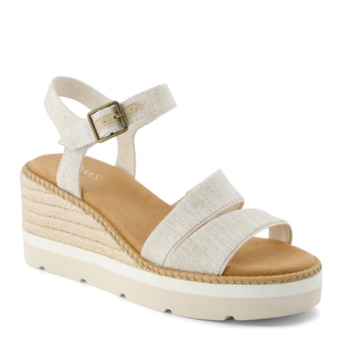 TOMS Women's Darytom P Espadrille Wedge Sandal