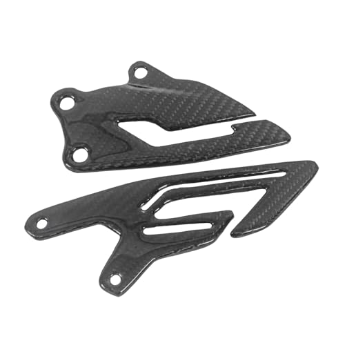 Plaques de repose-pieds Yamaha R1 en carbone idéal pour les sorties sur circuit