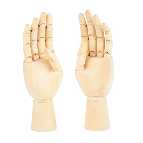 Modèles de mains en bois pour réussir vos dessins anatomiques complexes - 2