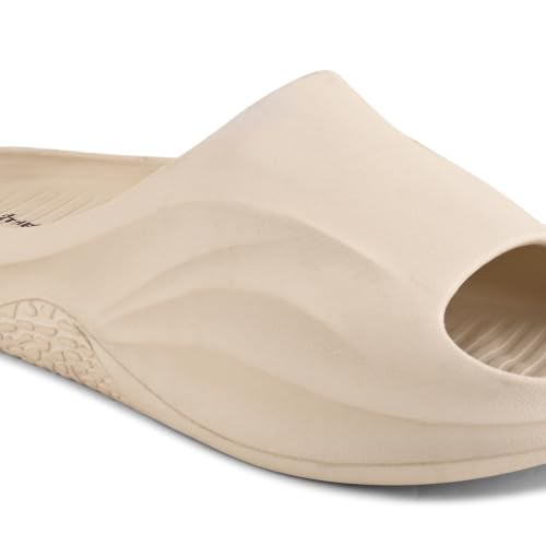 Image of ATHREE Slippers for Man Soft Lightweight | Chappal for Men Daily use Casual Slipper | Stylish Sleeper for Mens EVA Flip Flops Home use Gents Footwear for Man Pack of 1