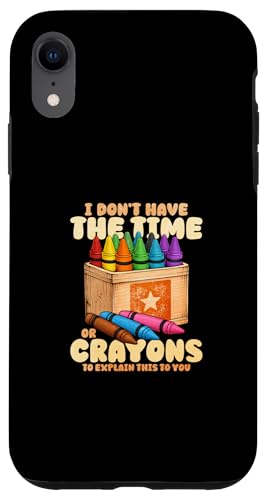 I Dont Have The Time More �N������ �X�}�z�P�[�X iPhone XR �p