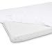 BabyDoll Bedding Cradle Mattress & Sheet Combo, White, 18" W x 36" L