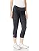 Pearl iZUMi Women's Escape Sugar CYC 3 Quarter Tights, Black/Black, Large