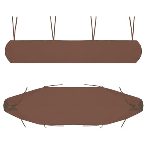 BlissfulAbode Housse d'auvent rétractable beige pour protection contre les intempéries et la poussière Café 2,2 m