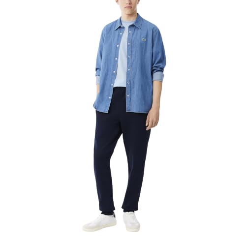 Image of Lacoste Men's Cotton T-shirt with Breast Pocket
