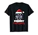 Merry Christmas Bulldog Anglais L'amour Du Chien Cadeau T-Shirt
