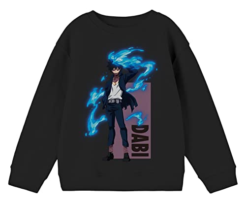 Bioworld My Hero Academia Dabi Youth Black Long Sleeve Sweatshirt