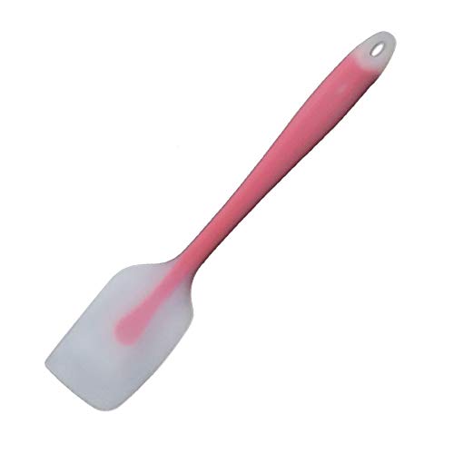 2Pcs Silicone Scraper Translucent Cake Cream Scraper Mini Silicone Spatulas Set Baking Mixing Tool