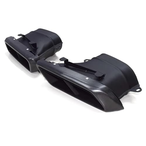 Punta de escape de carbono para Benz Clase C W205 estilo C63 4