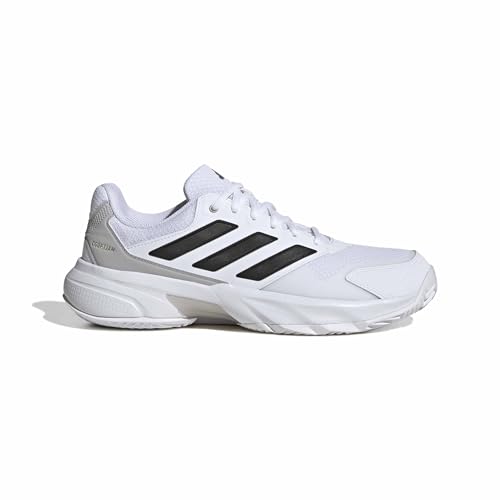 adidas Herren Courtjam Control 3 Clay Tennis Shoes, FTWR White/core Black/Grey Two, 46 2/3 EU – Ansicht 2