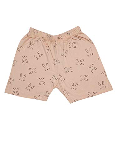 Image of IndiWeaves Girls Relaxed Fit Shorts (Multicolor, 5-6 Years) Pack of 4