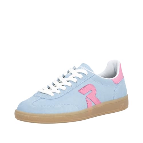 Rieker Damen W2200 Sneaker Low Blau 38