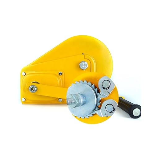Winche manual de mano para cargar con correa de poliéster miniatura 3