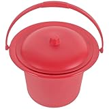 Urinoir portable pour adultes – léger, compact et peu encombrant, avec un crachoir rouge pratique à transporter