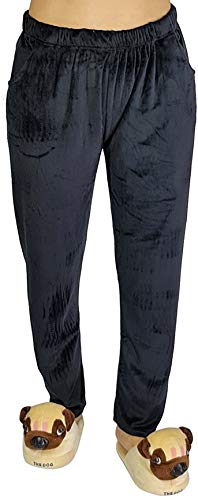 mukhaksh Women Ladies Girls Winter Woolen Warm Black Pyjamas-picture-30