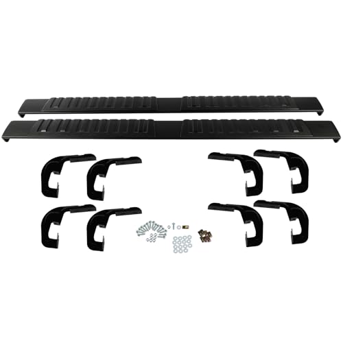 Estribos para Ford F150 Super Crew Cab 2009-2014 6.4 pulg miniatura 4