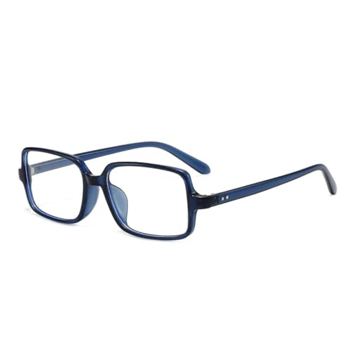 Lunettes de soleil à rivets vintage pour hommes et femmes avec verres transparents UV400