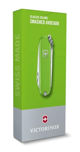 Victorinox 0.6223.43G Smashed Classic Pocket Knife, Avocado Green