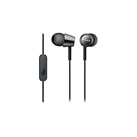Sony EX155 In-ear Headphones, Black