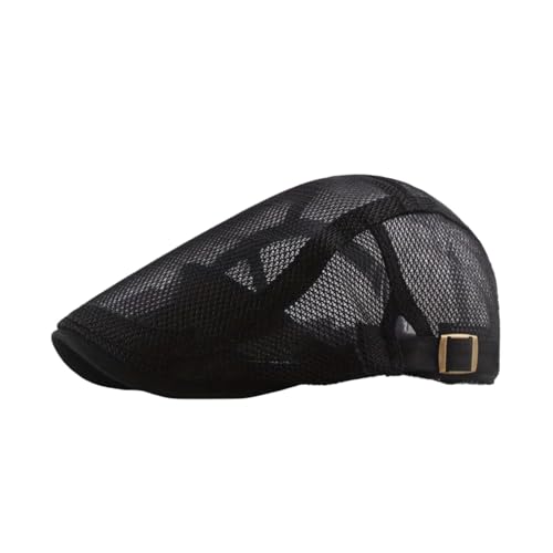 Béret en maille respirante : chapeau de soleil léger 1 pièce pour l'été